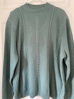 NWT Alfred Dunner Woman size 3x cable knit sweater